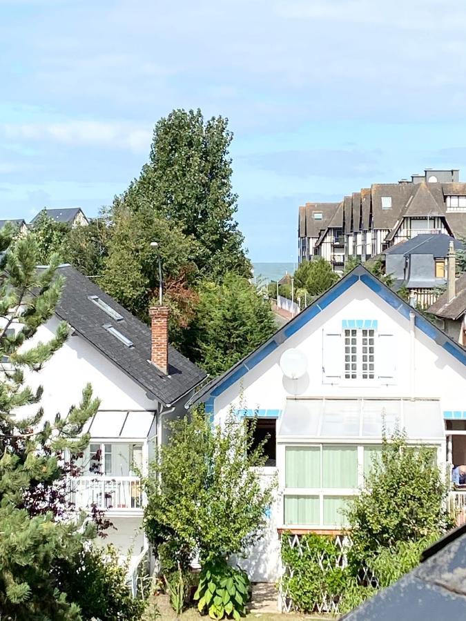 L'Oree De Deauville, Charmant Duplex Proche Plage Tourgéville Exterior foto